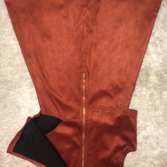 NWOT 🦊Suede dress🦊 - Picture 3 of 3